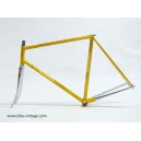 for sell vintage frame and fork Scapin columbus aelle, steel, size 53.5cm
