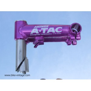 retro Answer atac 1 inch threaded quill vorbau 15cm extension 25.4 mm clamp easton taperwall