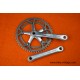 Vintage Shimano 600 EX crankset FC-6207 Biopace for road race bicycle 170mm 52/42