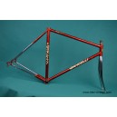 Vintage frame and fork Dancelli 53 steel fixed gear single speed